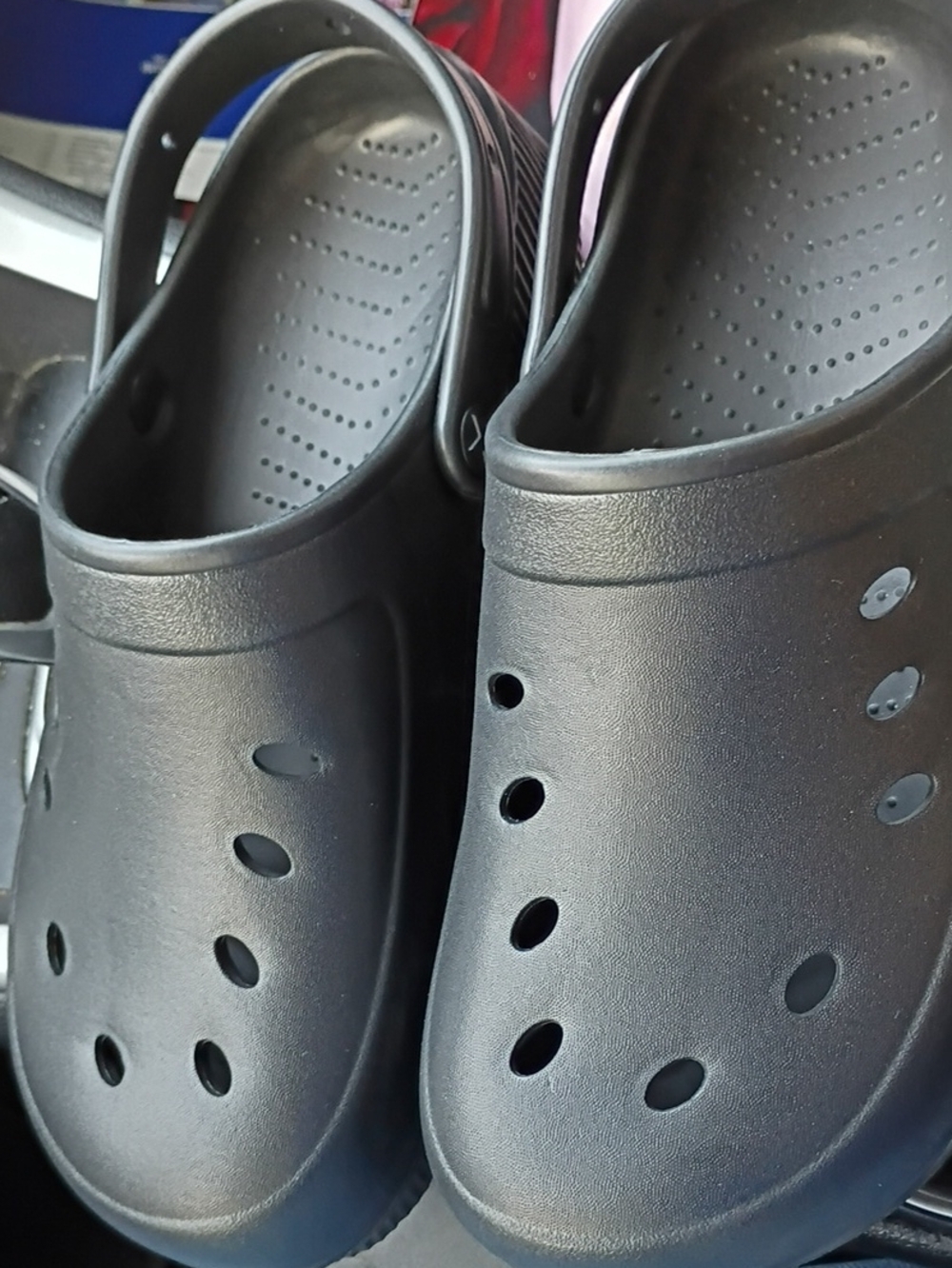 Men's Black Casual Slip-On Clog